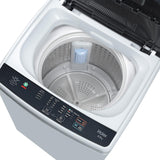 Haier 6 kg 5 Star Oceanus Wave Drum Washing Machine Fully Automatic Top Load (HWM60-AE, Moonlight Silver)
