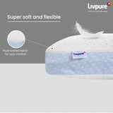 Livpure Smart Breeze King Pillow with Perforated and Premium Memory Foam Sleeping Pillow Pack of 1 (White) LSH-PILL-BREEZE-King1