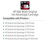 HP 682 Black Original Ink Cartridge