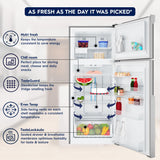 Electrolux 461L Frost Free Inverter Double Door Refrigerator, Top Freezer, TasteLockAuto & TasteGuard Technology, Arctic Silver Steel, UltimateTaste 500, ETB4600C-A | Open Box like New |