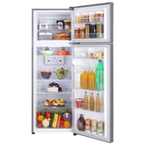 LG 288 L 2 Star Smart Inverter Frost-Free Double Door Refrigerator (GL-S322SPZY, Shiny Steel)