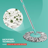 Spotzero by Milton Classic Spin Mop, Bucket