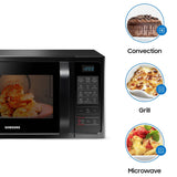 Samsung 28L, Convection Microwave Oven with Curd Making(MC28A5013AK/TL, Black)