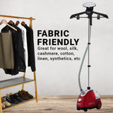INALSA Standing Garment Steamer 1900 W Steam Iron for Clothes| Steam Output Up to 28g/min|1.4L Tank|50 min Continuous Steam|Over Heat Protection|Automatic shut off|steamer for clothes(Upright 1900)