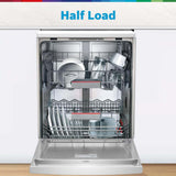 Bosch 14 Place Setting with intensive Kadhai Program, Steam Treatment,WiFi, 3-Stage Adjustable Upper Rack - (SMS6IKW01I - White,Glass Protection Technology)