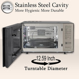 LG 28 L Scan to Cook Wi-Fi Enabled Charcoal Convection Microwave Oven (MJEN286VIW)