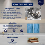 Electrolux 8kg 5 Star Front Load Washing Machine, AutoSense Technology, Full Load Vapour Wash, Hygienic Care, Woolmark, EcoInverter Motor, UltimateCare 500, EWF8024R5WB, White