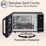 LG 28 L Convection Microwave Oven (MC2846BV, Black, Health Plus Menu, Indian Cuisine, Tandoor Se, Steam Clean & Stainless Steel Cavity)