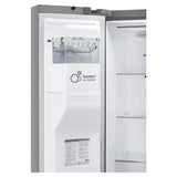 LG 630 L 3 Star Frost Free Smart Inverter Wi-Fi Double Door Side by Side Refrigerator (GL-L257CPZ3, Shiny Steel, Convertible, Door Cooling, Multi Air Flow | With Water & Ice Dispenser)