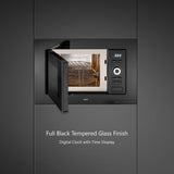 Kaff KMW 5PJ Builtin Microwave Oven for Kitchen 20 Litre with Child Lock Digital Clock & Time Display Microwave Grill Defrost & Combination Programming Mode Black