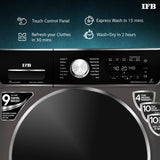 IFB Laundrimagic 3-in-1 8.5 Kg/6.5 Kg/2.5 Kg Inverter Washer Dryer Refresh (Executive ZXM, Mocha)
