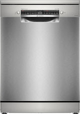 Bosch 15 Place Series-6 Settings free-standing Dishwasher 60 cm Brushed steel anti-fingerprint,with Wi-Fi Dishwasher, (SMS6HMI00I, Silver)