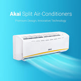 Akai 1.5 Ton 5 Star Split Inverter AC (100% Copper, AKSI-185MQE, White)  Seal Packed Brand New With One year comprehensive Five year PCB and 10 year compressor warranty