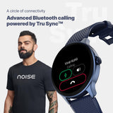 Noise Arc 1.38" Advanced Bluetooth Calling Smart Watch, 550 NITS Brightness, 100 Sports Modes, 100+ Watch Faces, 7-Day Battery, IP68 (Silver Grey)