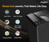 Whirlpool 7.5 kg Magic Clean 5 Star Fully Automatic Top Load Washing Machine Grey (MAGIC CLEAN 7.5 GENX GREY 5YMW)-(Touched Up)