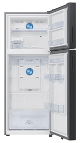 Samsung 419 L, 3 Star, Convertible 5-in-1, Digital Inverter, Frost Free Double Door, Bespoke AI WiFi Enabled Refrigerator (RT45DG6A4DB1HL, Black Matte/Black DOI)