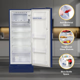 Whirlpool 207 L 5 Star Icemagic Pro Inverter Direct-Cool Single Door Refrigerator (230 IMPRO ROY 5S INV SAPPHIRE ABYSS-Z1, Blue)