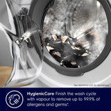 Electrolux 8kg 5 Star Front Load Washing Machine, AutoSense Technology, Full Load Vapour Wash, Hygienic Care, Woolmark, EcoInverter Motor, UltimateCare 500, EWF8024R5SB, Dark Silver