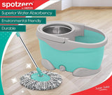 Spotzero by Milton Swift With Four Wheels Steel Wringer Spin Mop, Bucket