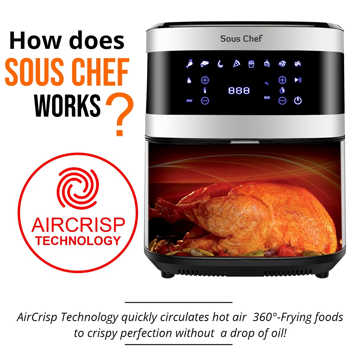 Inalsa Air Fryer Sous Chef