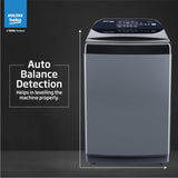 Voltas Beko, A Tata Product 11 Kg 5 Star Fully-Automatic Top Loading Washing Machine (WTL1106UEA / OBS1060, Grey, Double Waterfall Technology)