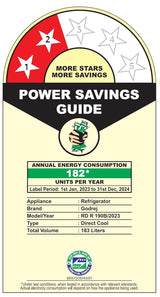 Godrej 183 L 2 Star Direct Cool Single Door Refrigerator (RD R190B THF BR BL, Berry Blue)