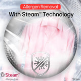 LG 9 Kg, 5 Star, AI Direct Drive Technology, Steam, 6 Motion DD & Wi-Fi Fully-Automatic Front Load Washing Machine (FHP1209Z5M, Intelligent & Convenient Fabric Care, Allergy Care, Middle Black)