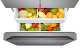 Samsung 550 L, Convertible, Digital Inverter, Frost Free French Door Refrigerator (RF57A5032S9/TL, Silver, Refined Inox)