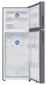 Samsung 419 L, 2 Star, Convertible 5-in-1, Digital Inverter, Frost Free Double Door Refrigerator (RT45DG6A2BS8HL, Silver, Elegant Inox)