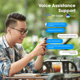 ZEBRONICS Zeb Evolve Wireless Bluetooth in Ear Neckband Earphone, Rapid Charge, Dual Pairing, Magnetic earpiece,Voice Assistant with Mic (Blue)