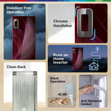 Bosch 207 L, 3 star, Smart Inverter, Direct-Cool Single Door Refrigerator, Feather Wine (CST20W33NI)|18 Hrs Cooling Retention |Super Freeze |Largest Vegetable Box| Beverage Space | 2.5x Faster Cooling