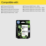 HP 802 Ink Cartridge Combo Pack