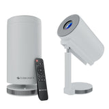 Zebronics Android 13 Smart LED Projector, 1080p Support, 2800 Lumens, 100" Screen Size, 90° Tiltable, Auto Keystone, OTT Apps (Netflix, Prime, Hotstar), BT v5.0, HDMI, Miracast, WiFi (PixaPlay 30)