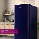 Godrej 183 L 2 Star Direct Cool Single Door Refrigerator (RD R190B WRF NY BL, Navy Blue)