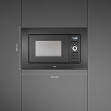 Kaff KMW 5PJ Builtin Microwave Oven for Kitchen 20 Litre with Child Lock Digital Clock & Time Display Microwave Grill Defrost & Combination Programming Mode Black