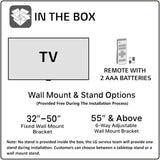 LG 126 cm (55 inches) UA82 Series 4K Ultra HD Smart webOS LED TV (55UA82506LA)