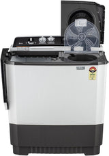 LG 9.5 kg 5 Star Wind jet dry Semi-Automatic Top Load Washing Machine (P955ASGAZ, Dark Gray, Roller Jet Pulsator)