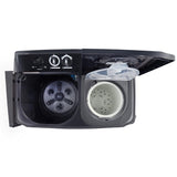 LG 11 Kg 5 Star Wind Jet Dry Rat Away Technology Semi-Automatic Top Loading Washing Machine (P1155SKAZ, Roller Jet Pulsator, Punch + 3, Middle Black)