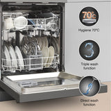 Godrej Eon Dishwasher, Steam Wash Technology,13 place setting, Perfect for Indian Kitchen, DWF EON VES 13Z STI GPGR