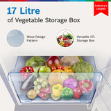 Bosch 207 L, 3 star, Smart Inverter, Direct-Cool Single Door Refrigerator, Feather Wine (CST20W33NI)|18 Hrs Cooling Retention |Super Freeze |Largest Vegetable Box| Beverage Space | 2.5x Faster Cooling