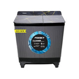 Foxsky 7.0 kg 5 Star Semi-Automatic Top Loading Washing Machine Appliance (2024 Model, Powerful Motor, Effective Wash Pulsator, 1370 RPM & Castors)(Aqua Wash 7.0KG)