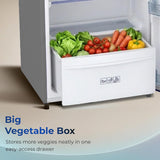 Haier 165 L 1 Star Direct Cool Single Door Refrigerator with Diamond Edge Freezing Technology, Easy Clean Back, Large Vegetable Box (HED-171MSA-P, Moon Silver, 2026 Model)
