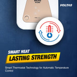 Voltas 10 L Storage Water Geyser (Magna 10L, White) 105SPBWT