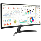 LG 29 inch WFHD LED Backlit IPS Panel with HDR 10, Black Stabilizer, Dynamic Action Sync, Dual Controller, OnScreen Control Immersive UltraWide Monitor (29WL500) (Spot on Screen Left Corner)