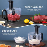 INALSA Food Processor Easy Prep Plus-800-Watt with Processing Bowl & 8 Accessories