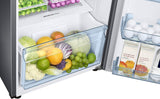 Samsung 236 L, 3 Star, Digital Inverter, Frost Free Double Door Refrigerator (RT28C3053S8/HL, Silver, Elegant Inox)