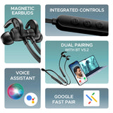 boAt BTEP Rockerz 255 Pro Active Ind Black