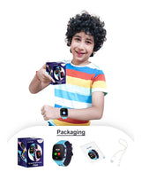SMITCH Kids' Affordable Smartwatch with Camera, 2G Calling, Location Track, Games - Perfect for Girls and Boys (Blue)