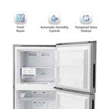 AmazonBasics 411 L 2 star Frost Free Double Door Refrigerator (Multi-airflow system, 2022 Model) (Minor Used)