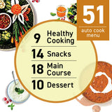 Panasonic 20L Solo Microwave Oven (NN-ST26JMFDG, Silver, 51 Auto Menus)